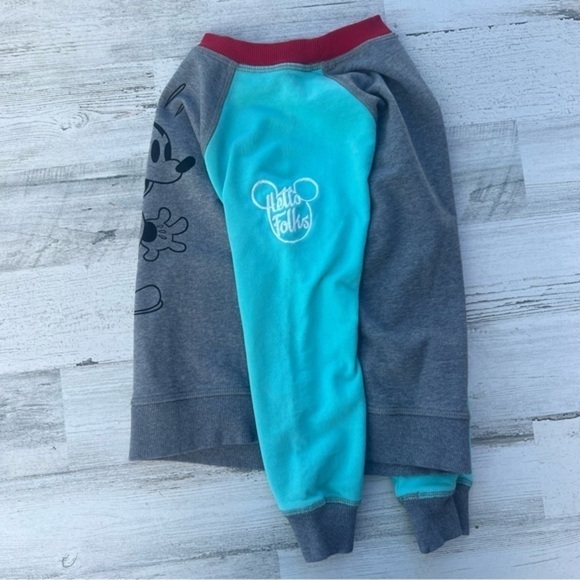 Hanna Andersson x Disney Mickey Mouse Sweatshirt Size‎ 6-7 120cm Pullover Shirt - Picture 5 of 11